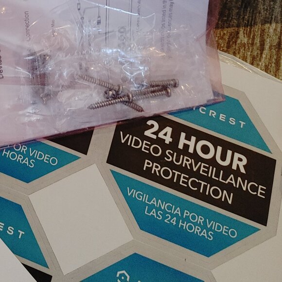 AMCREST Security System 1TB Hard Drive Included, 4 cameras Weather proof, NIGHT - Picture 13 of 15